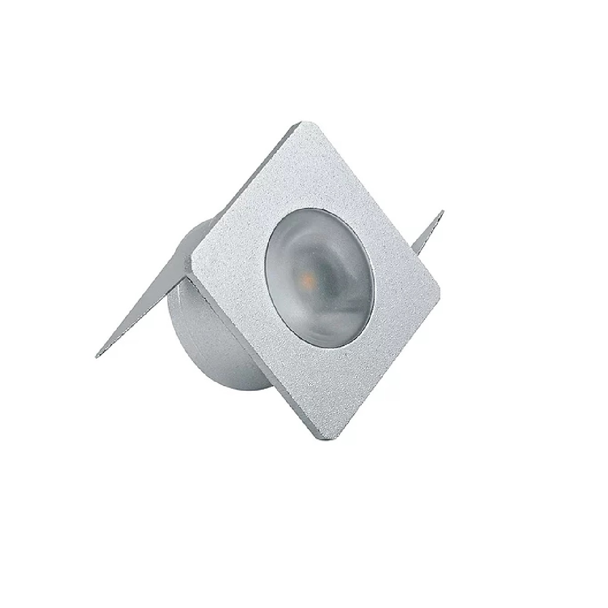 SPOT LED EMB QUADRADO  1W 2700K MINI LUMINATTI