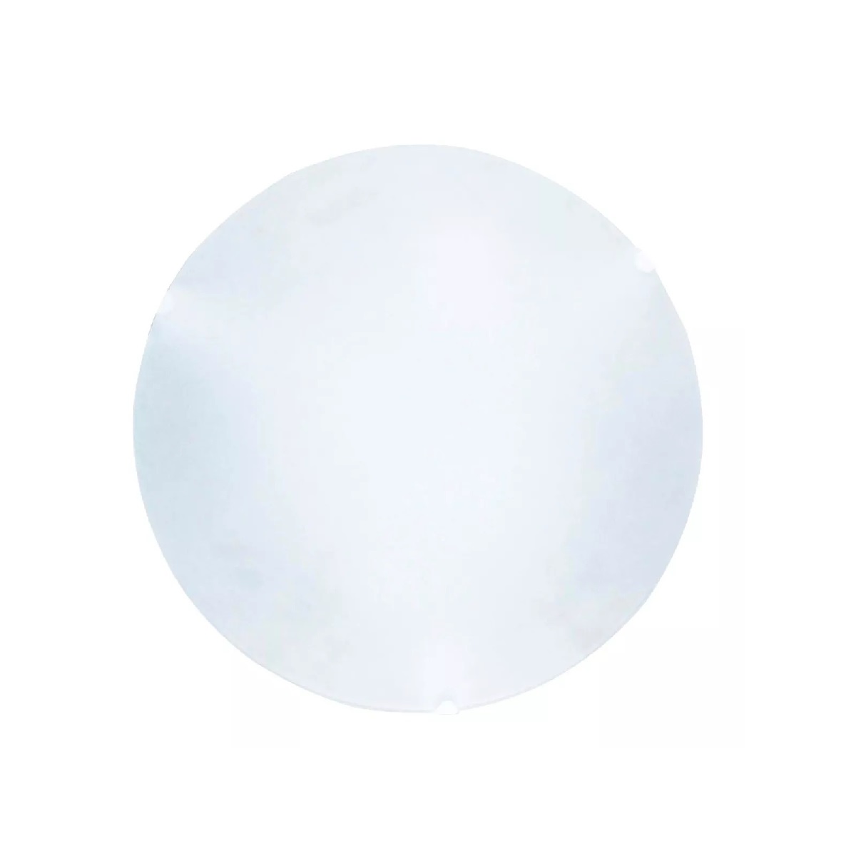 PLAFON VIDRO FOSCO 25 CM G BCA 1 LAMPJURERE