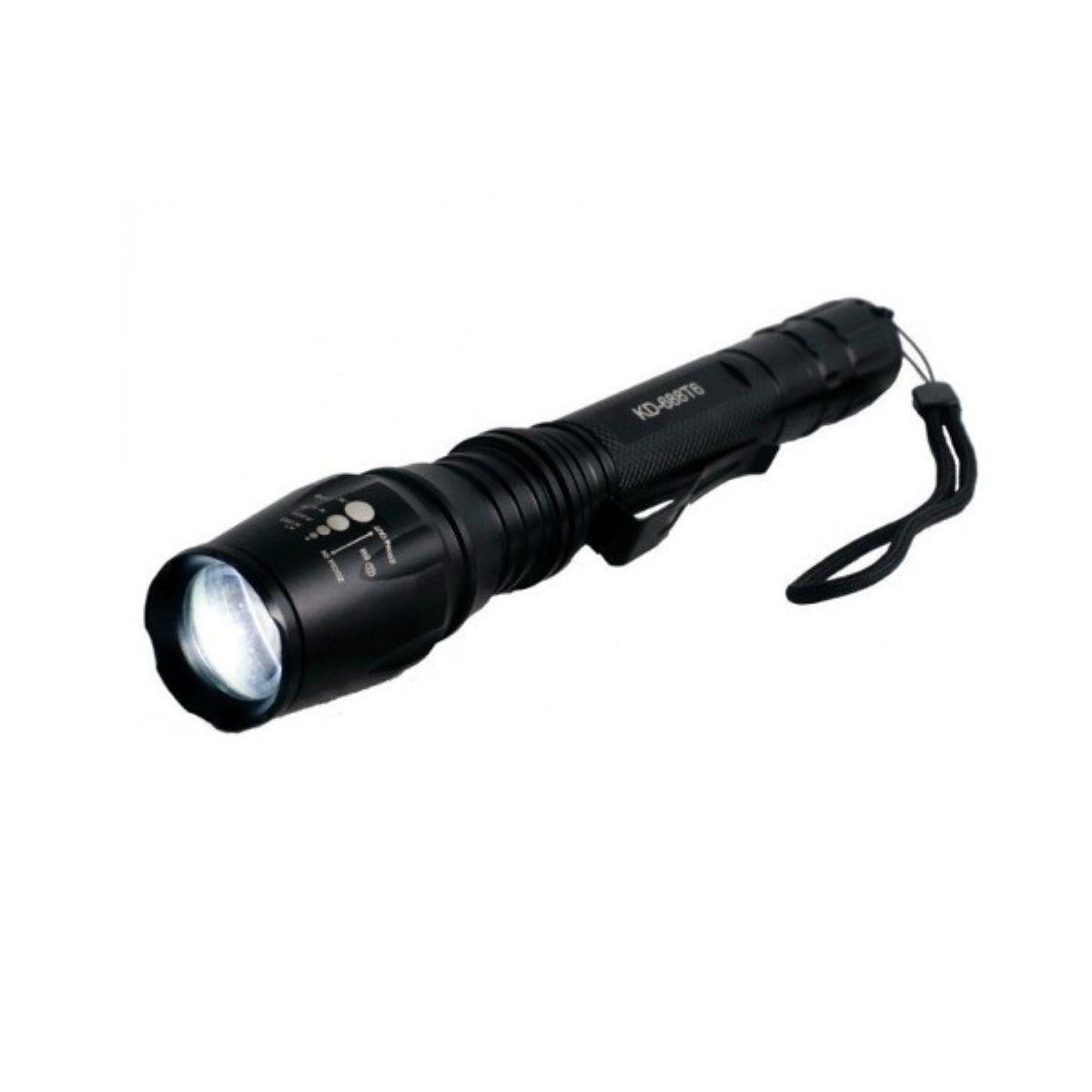 LANTERNA LED RECARREGAVEL 2 PILHA