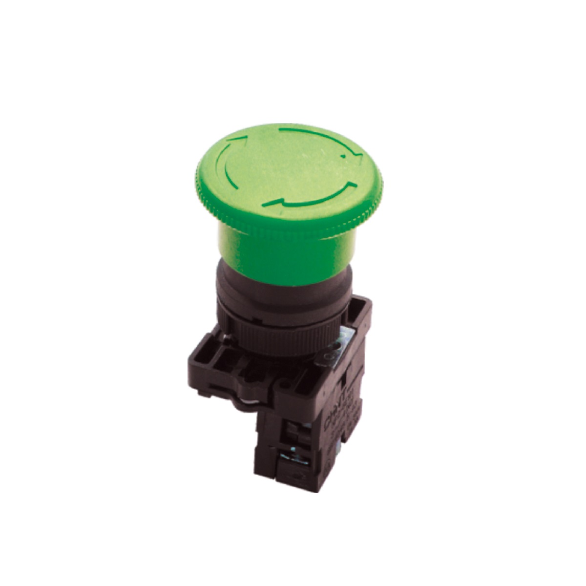 BOTAO EMERGENCIA PULSO 1NA VERDE 40MM SIEMENS