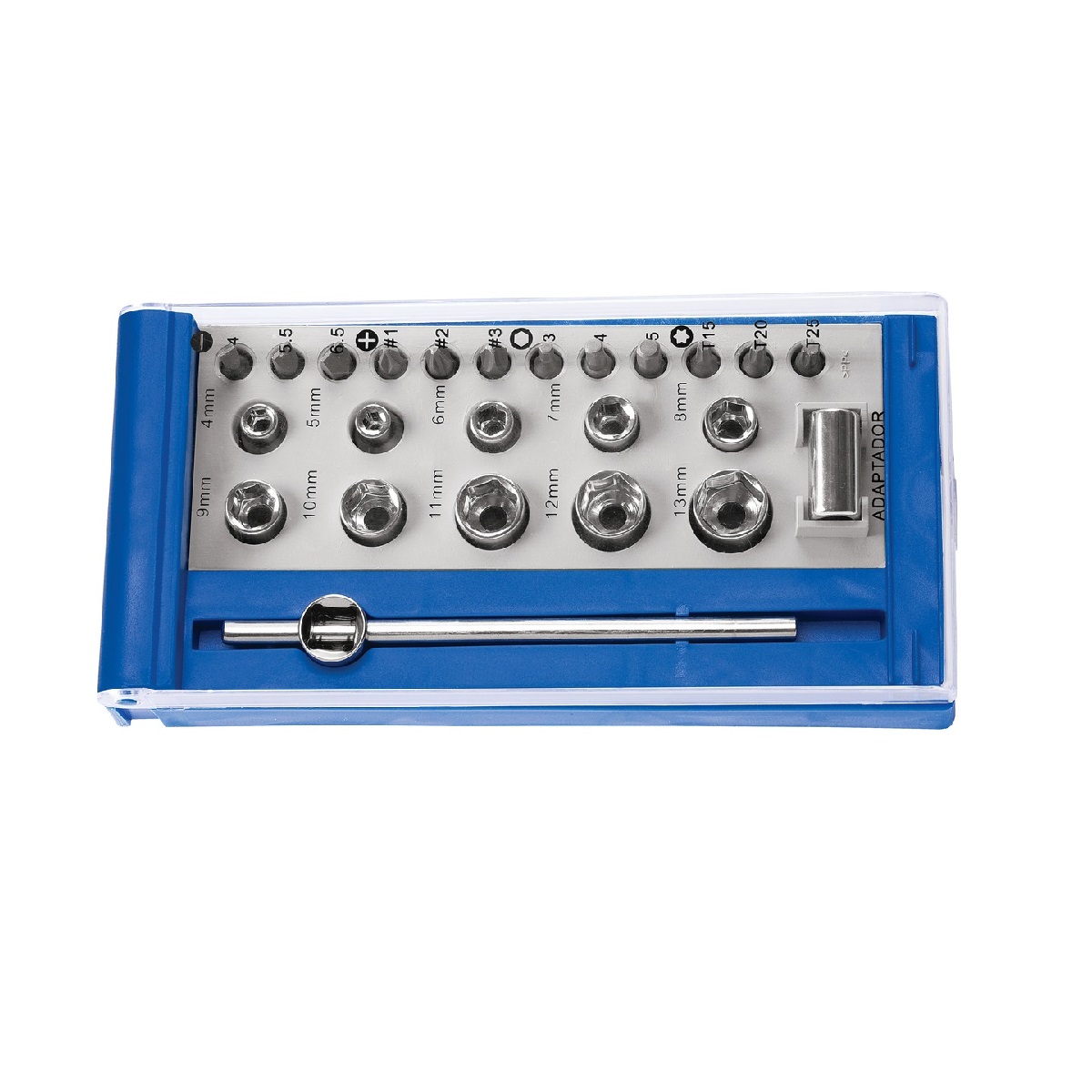 JOGO DE SOQUETES 24PC 1/4 TRAMONTINA