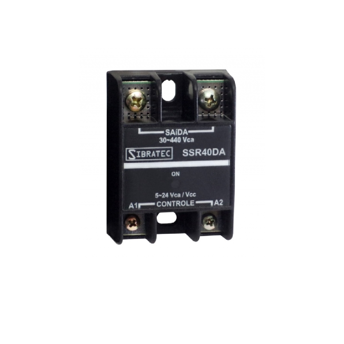 RELE DE ESTADO SOLIDO MONOFASICO SSR-40DA 40A 30-480VAC / 3-32VDC