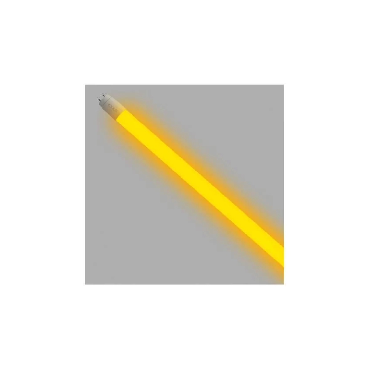 LAMPADA LED TUBO T8 AMARELA 18W BIVOLT