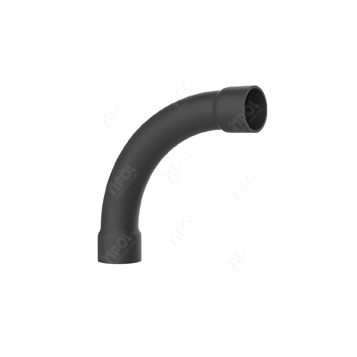 CURVA PRETA DE ENCAIXE  3/4 INPOL