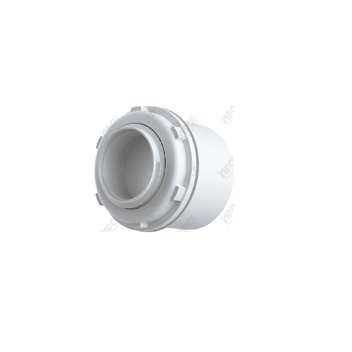 CONECTOR BOX RETO BRANCO 1" INPOL