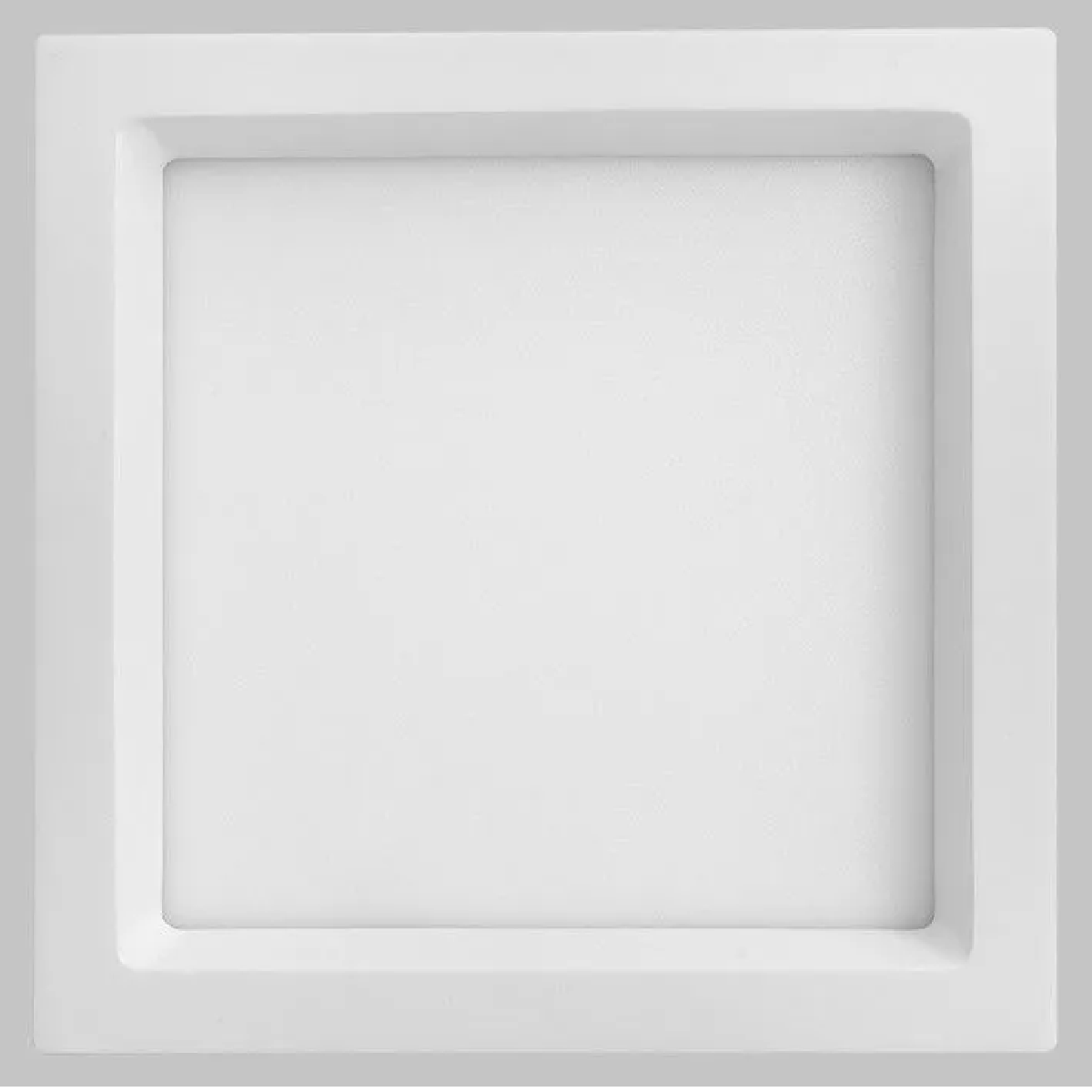 PLAFON LED QUADRADO 3000K 25W EMBUTIR C/RECUO SAVE