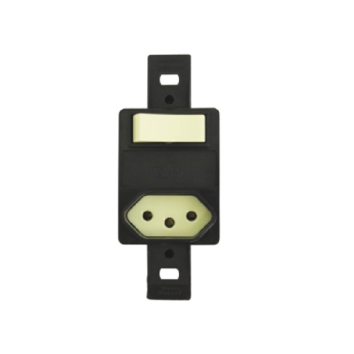 CONJUNTO 1 INTERRUPTOR PARALELO COM TOMADA SEM PLACA BRANCO LORENZETTI