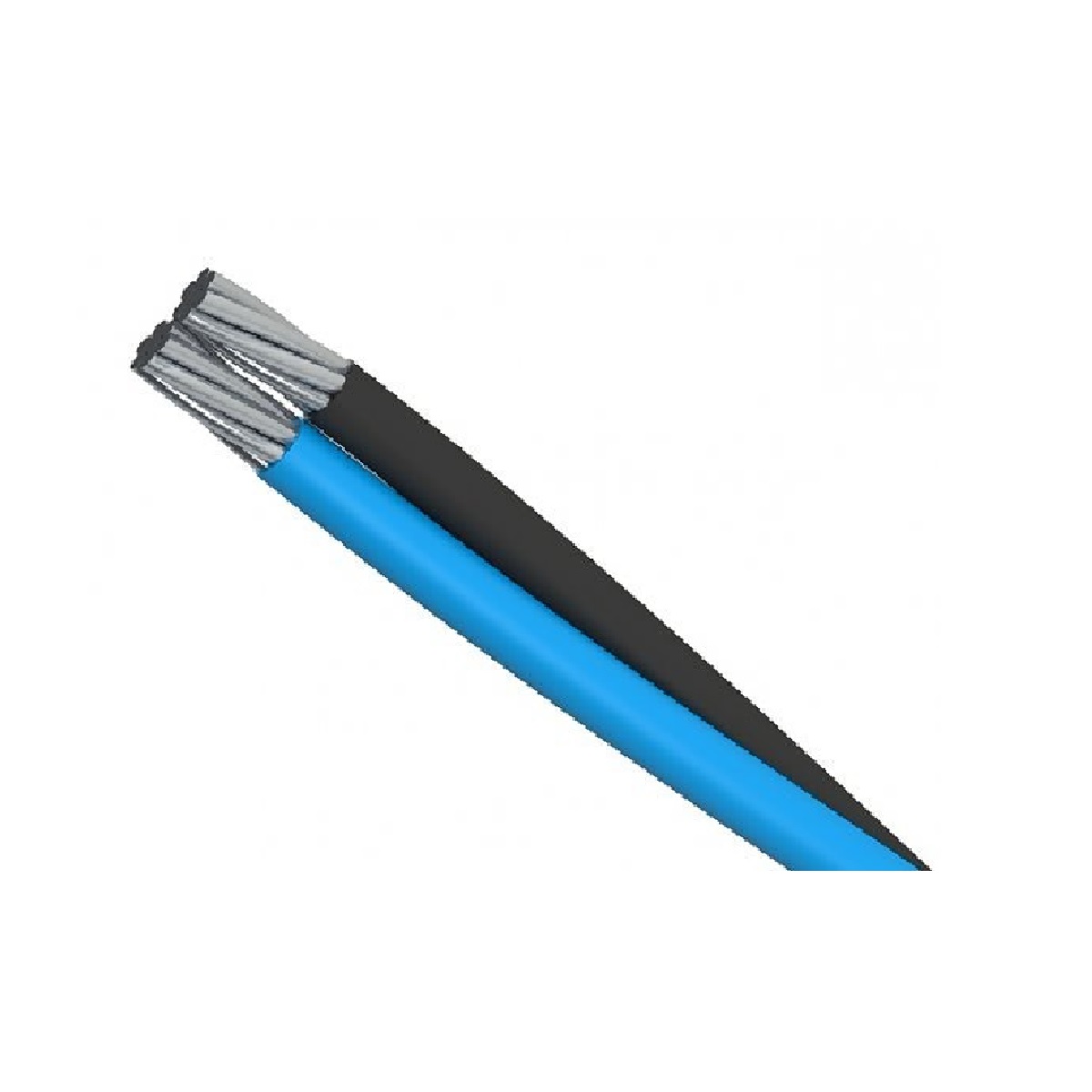 CABO ALUMINIO NEUTRO AZUL   DUPLEX 1X1X16MM XLPE 90 MULTIPLEXADO