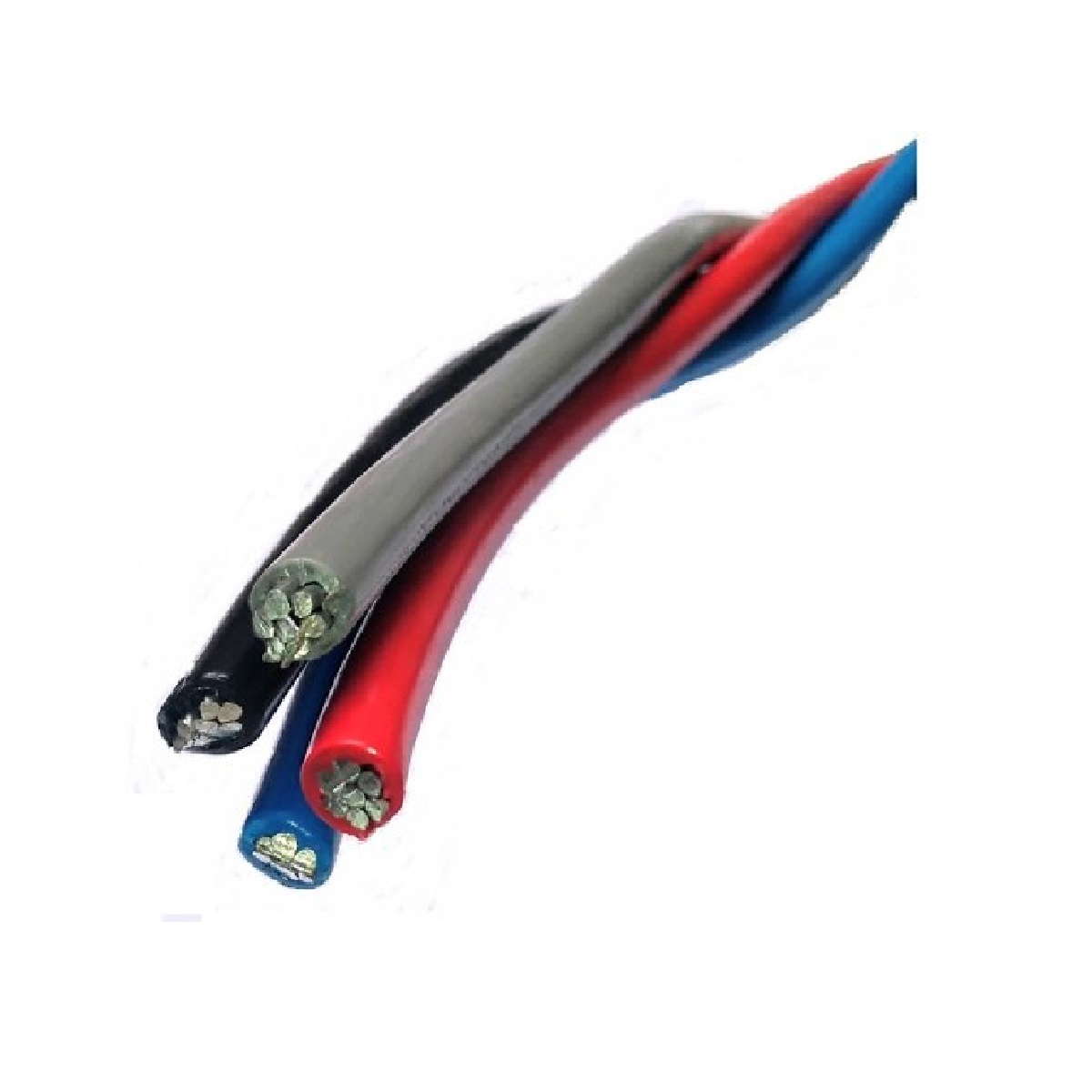 CABO ALUMINIO NEUTRO AZUL QUADRUPLEX 3X1X10MM?XLPE 90 MULTIPLEXADO