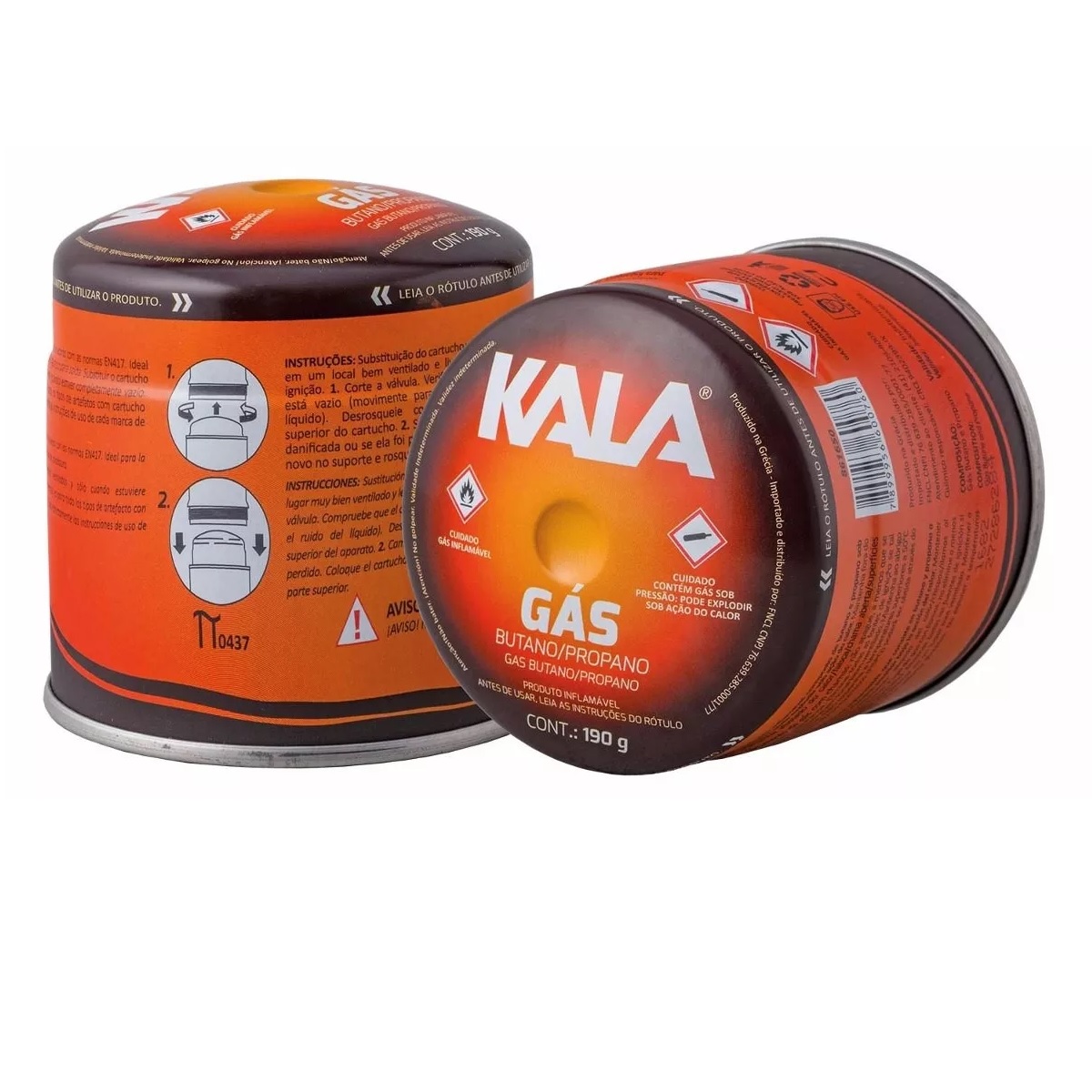 GAS CARTUCHO MACARICO 190G - KALA