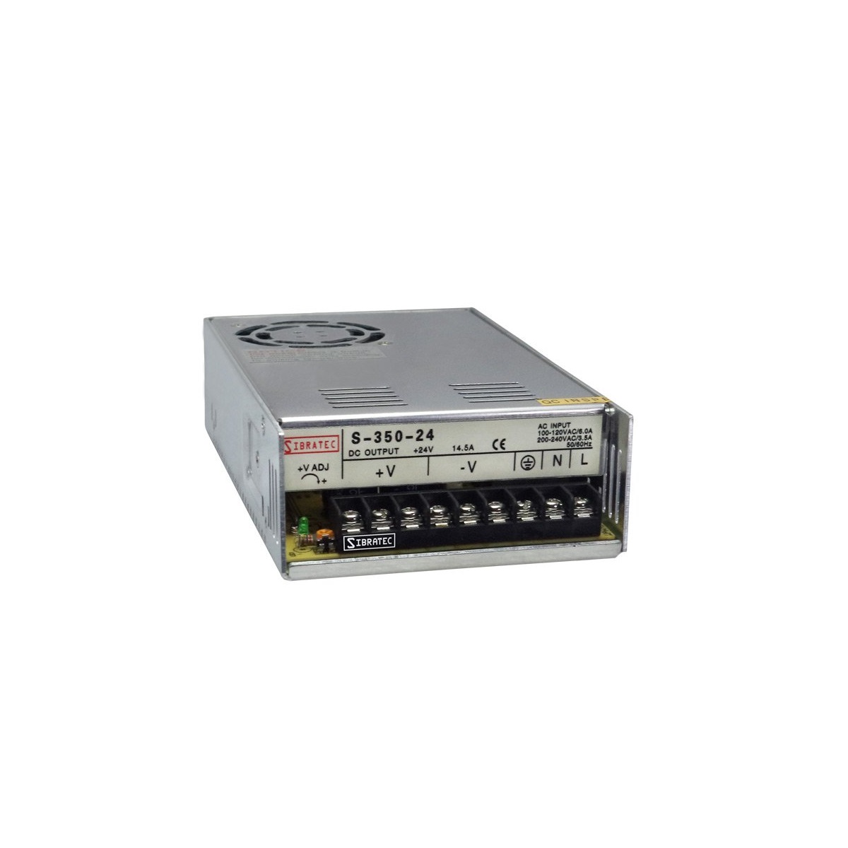 FONTE CHAVEADA 24V CC 20A 110/220V - SIBRATEC