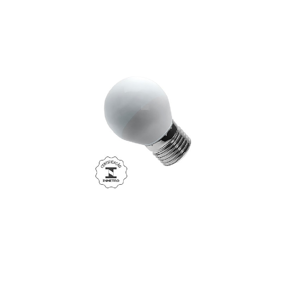 LAMPLED BOLINHA 6500K 4W LEITOSA 220V AVANT