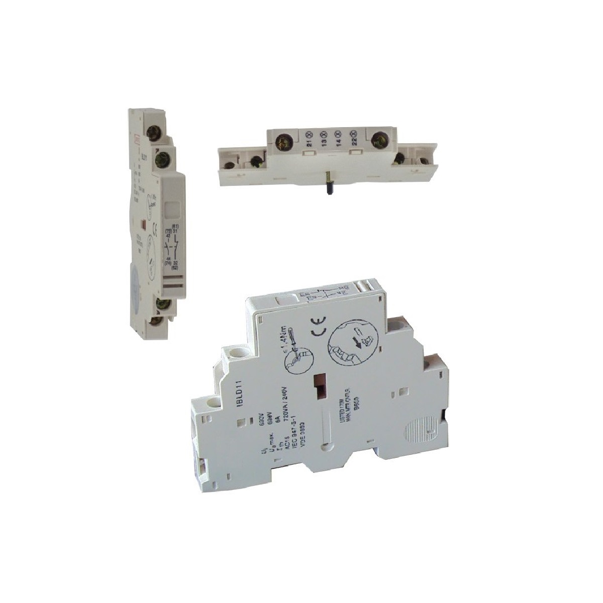 DM BLOCO CONTLATER ATE 32A 1NA+1NF SIBRATEC