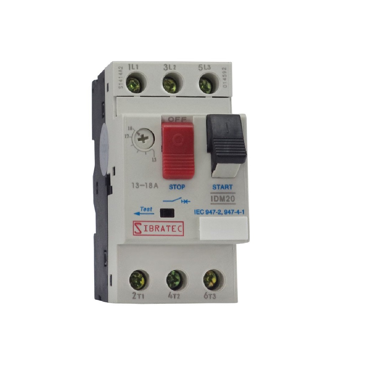 DISJUNTOR MOTOR BOTAO  9-14A SIBRATEC