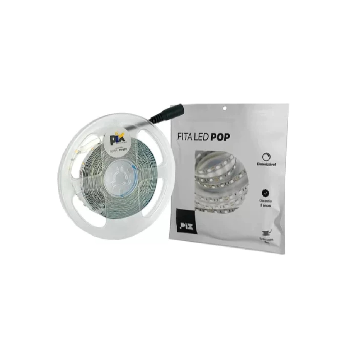FITA LED POP 10W 12V 3000K IP20 120 LEDS PIX