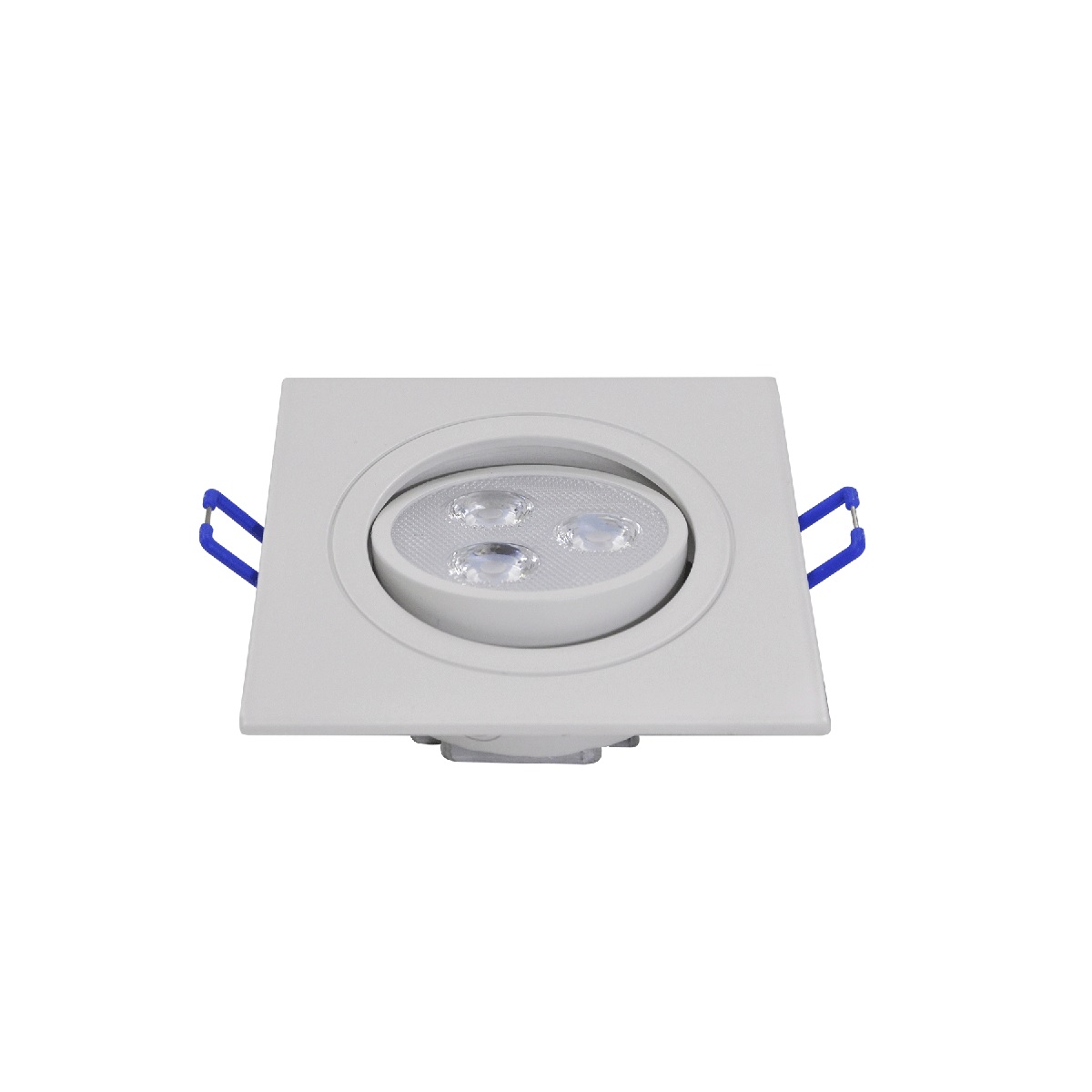 SPOT LED EMBUTIR QUADRADO 3W QUADRADO 6500K MBLED