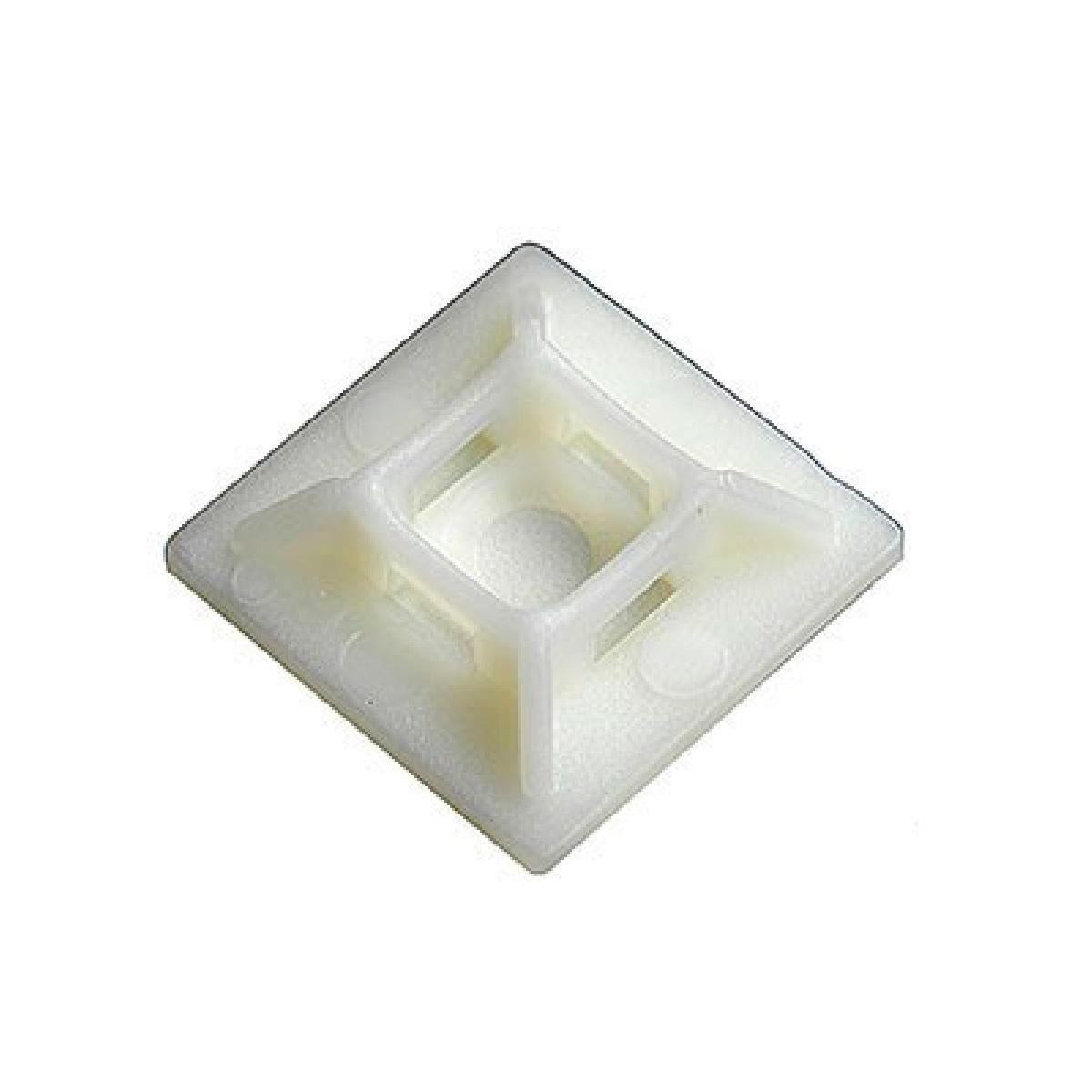 FIXADOR ADESIVA QUADRADA P/ ABRACADEIRA 40X40MM