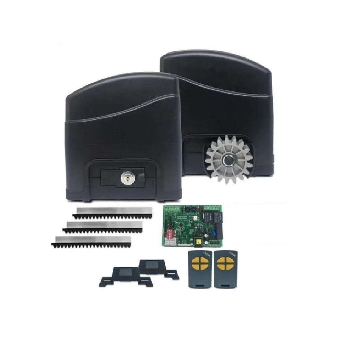 PORTÃO DESLIZANTE + CREMALHEIRA 3MTS TRINO 300 CENTRAL LIGHT(SIMPLES)300KG AGL