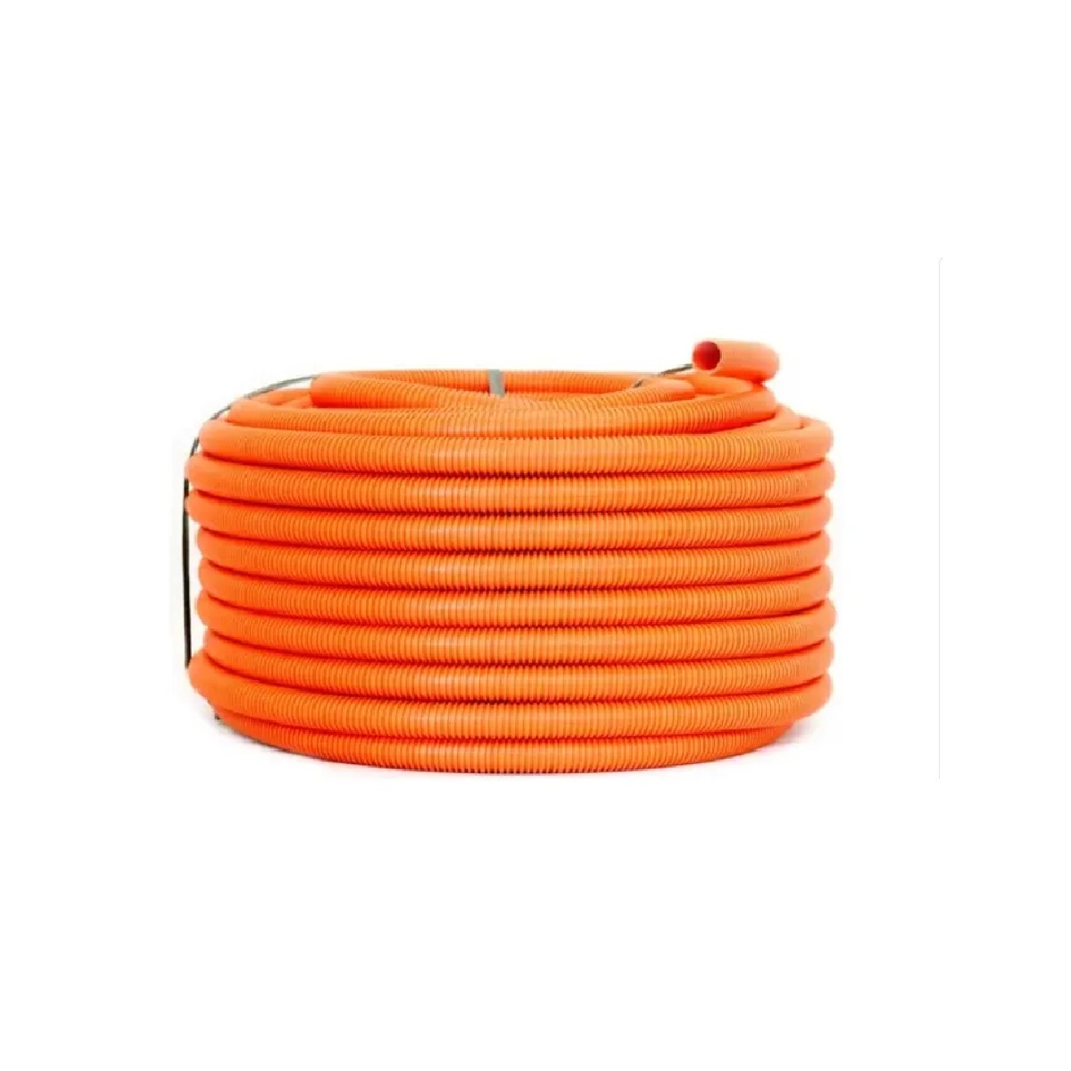 MANGUEIRA CORRUGADA PESADA   5/8 LARANJA FORTPLAST