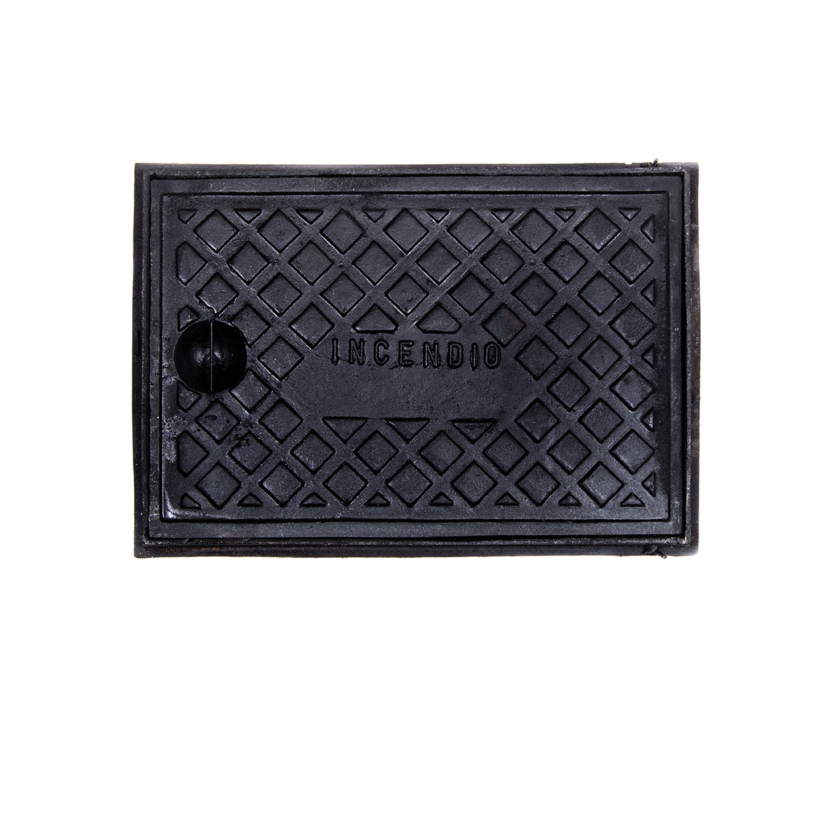 TAMPA FERRO FUNDIDO INCENDIO  63 X 39CM 12,5 TONELADAS