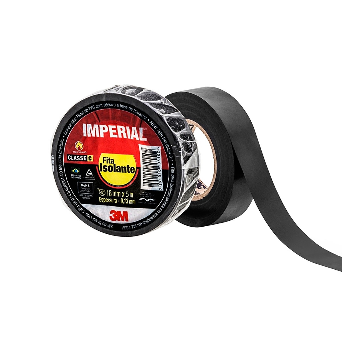 FITA ISOLANTE   5 METROS  PT 18MM IMPERIAL 3M
