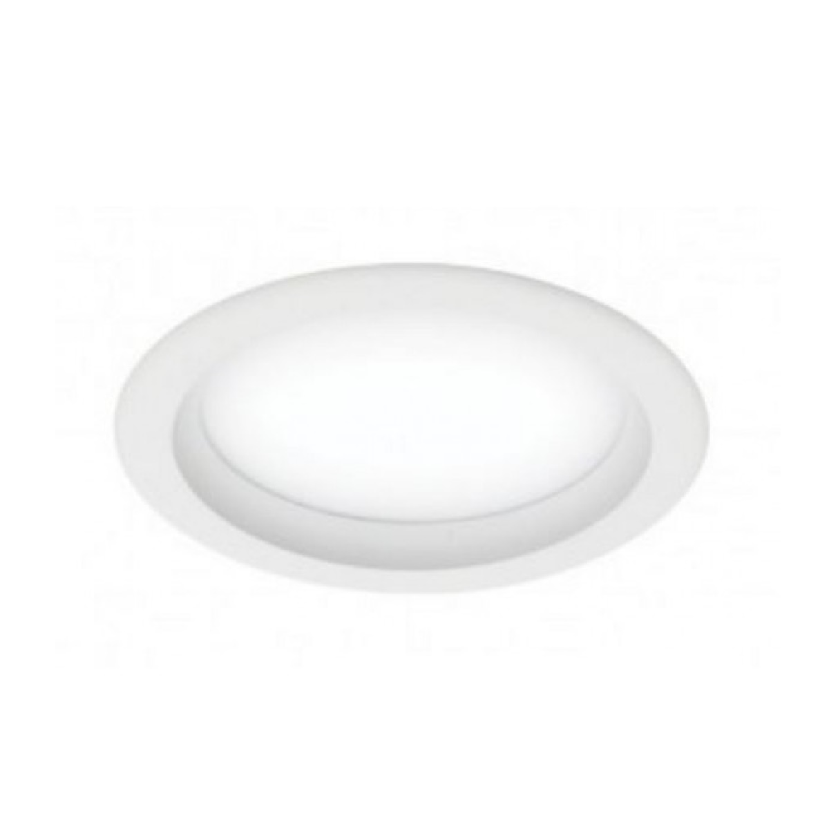 PLAFON LED REDONDO 4000K 6W EMBUTIR RECUADO LUX - TASCHIBRA