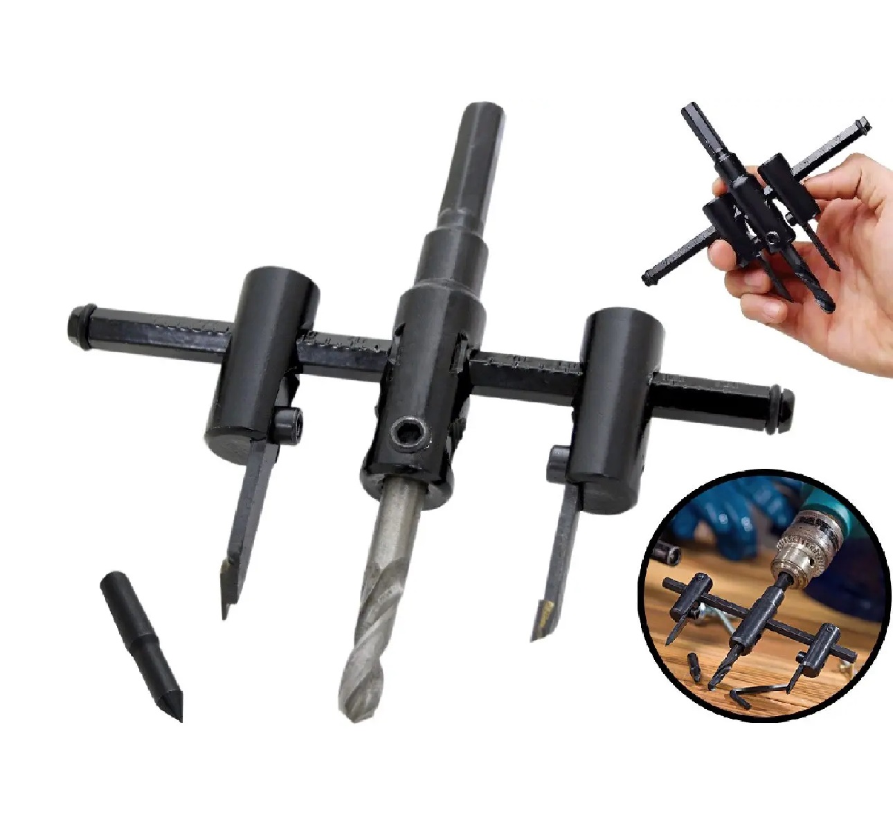 FURADOR AJUSTAVEL 30 A 120MM FERTAK