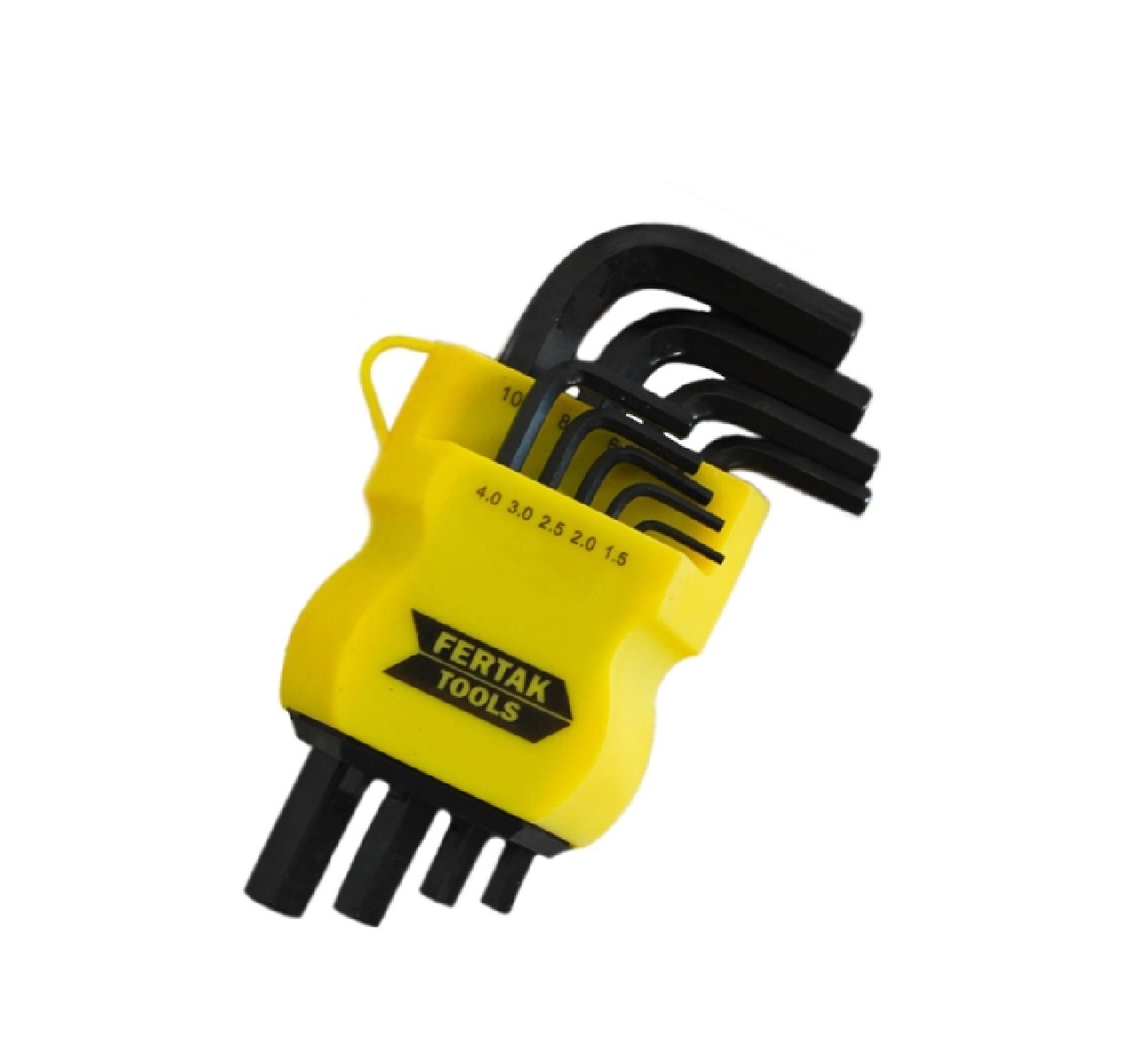 JOGO CHAVE PEQ HEXAGONAL 9PCS CRV TOP - FERTAK