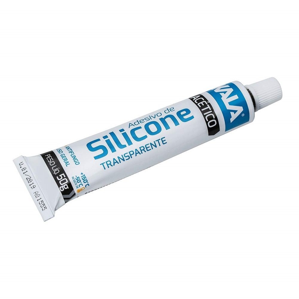 SILICONE  ACETICO BRANCO 50G S/BLISTER