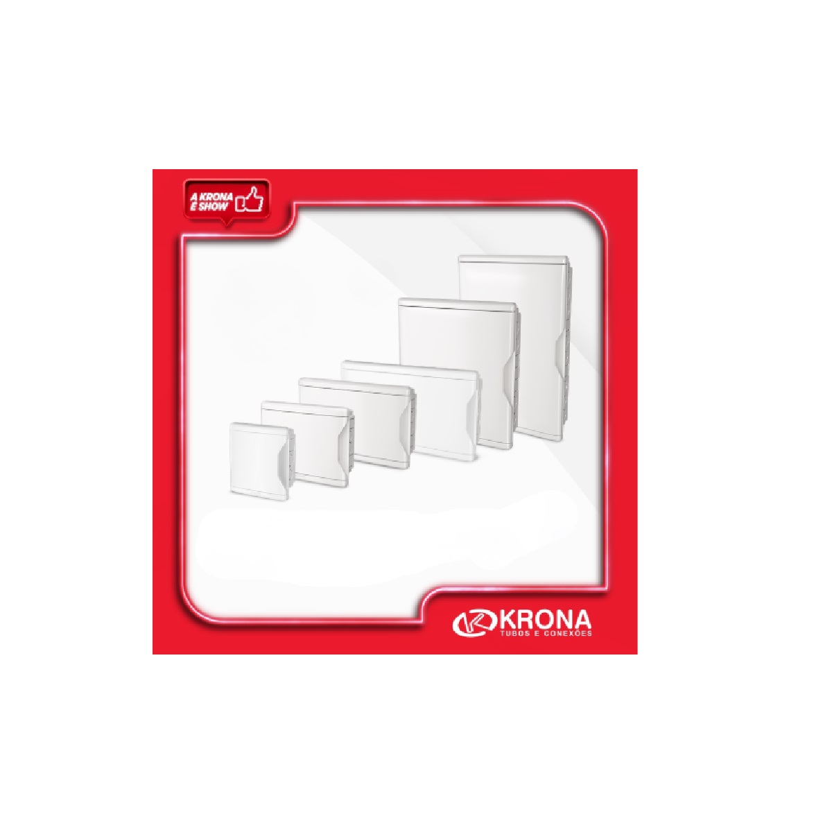 QUADRO TELEFONE VDI EMBUTIR 30X35 - KRONA