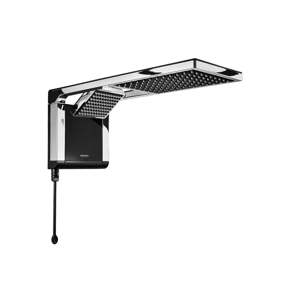 CHUVEIRO ACQUA DUO FLEX PRETO CROMADO 6800W 220V LORENZETTI