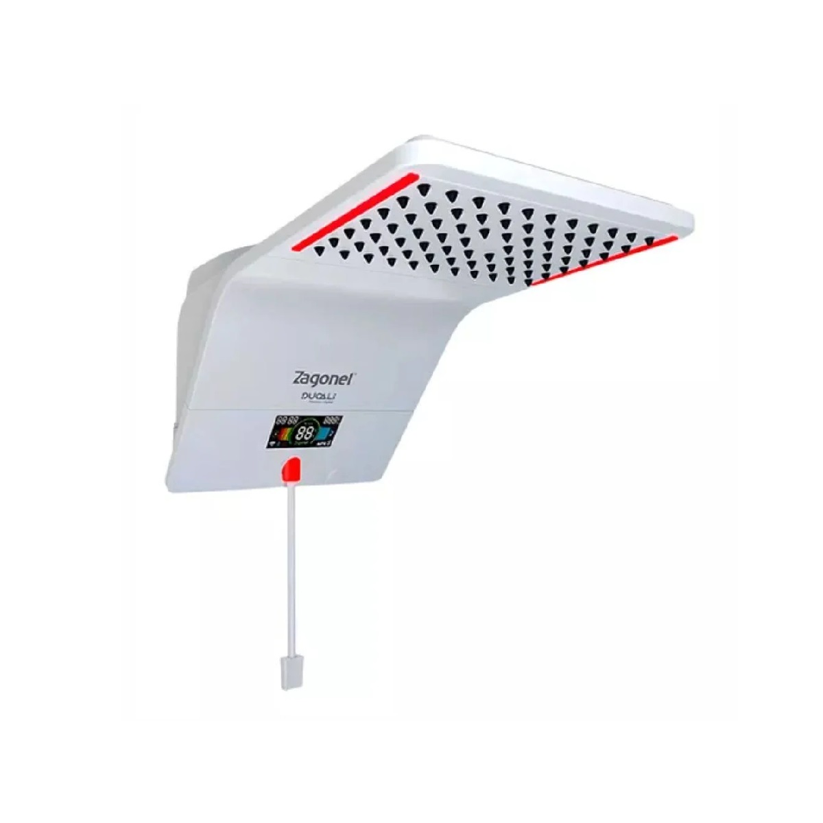CHUVEIRO DUCALI PREMIUM ELETRONICA 7500W 220V BRANCO ZAGONEL