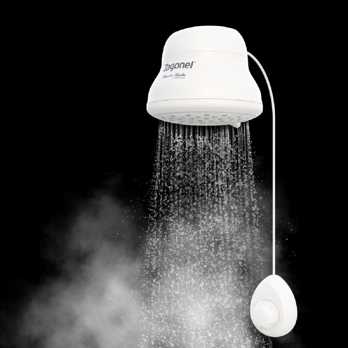 CHUVEIRO MASTER BANHO ELETRONICO 7500W 220V BRANCO ZAGONEL