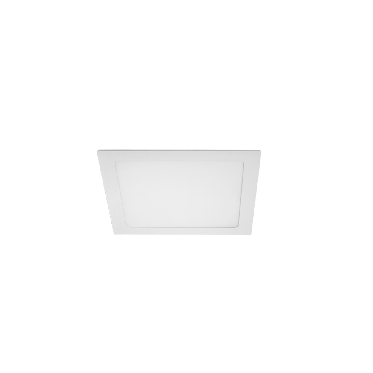 PLAFON LED QUADRADO 4000K 36W LYS 40X40 EMBUTIR - TASCHIBRA