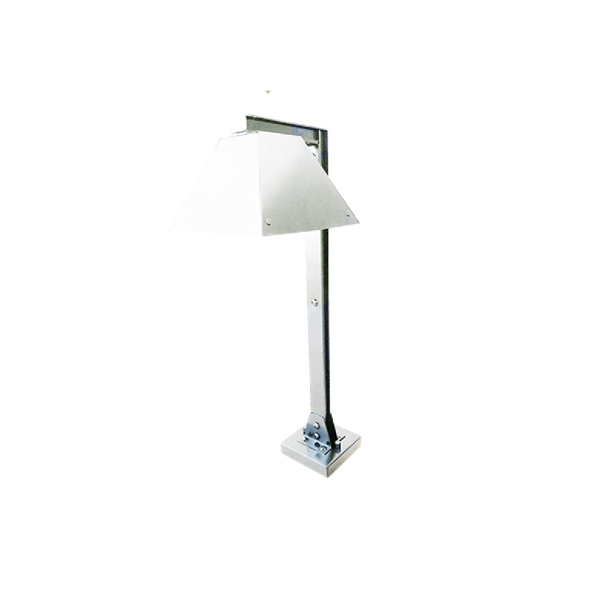 POSTE BALIZADOR ALUM PIRAMIDE 53CM E27 BR FELLUZ