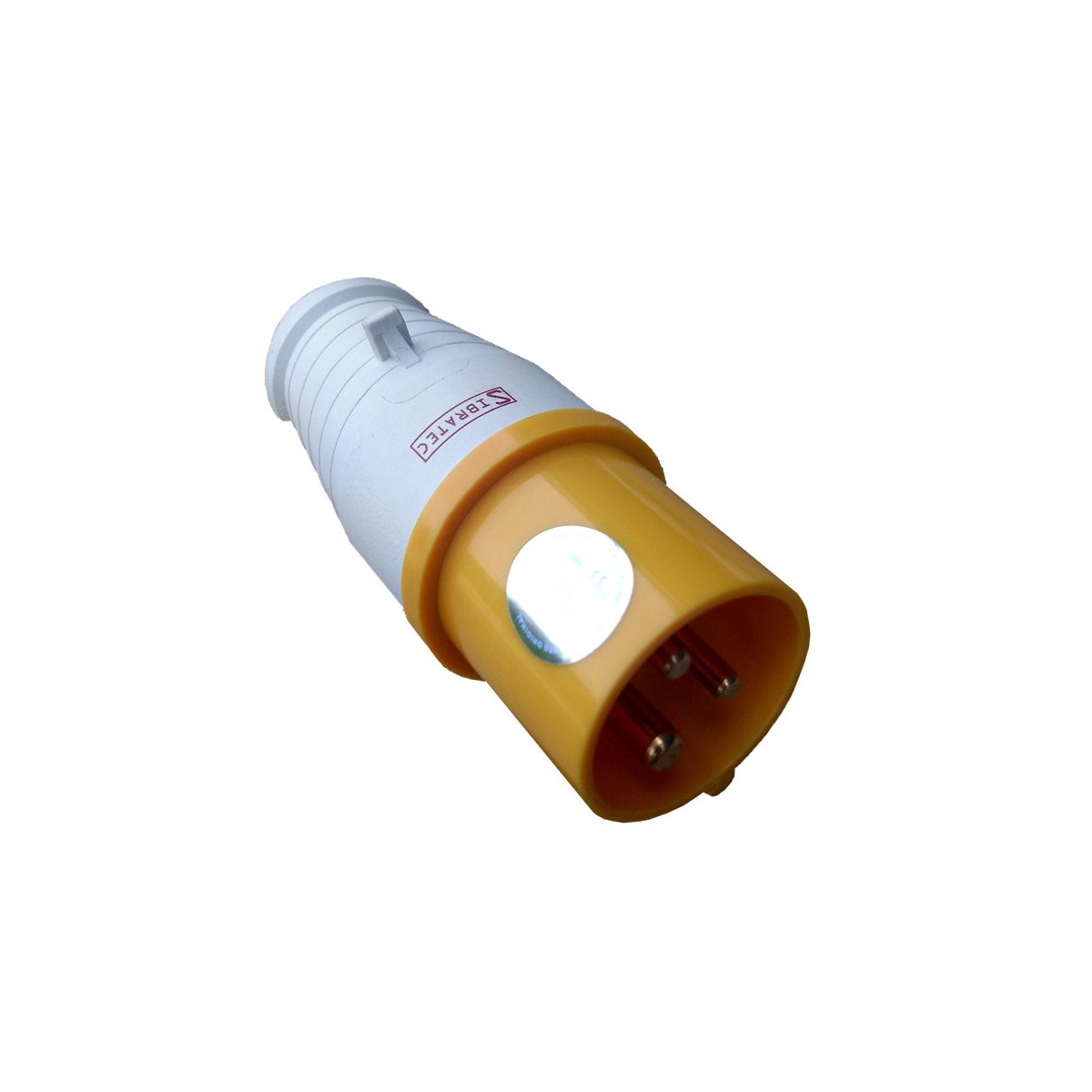 PLUGUE  2P+T 4H 127V/16A AMARELO IP44 SIBRATEC