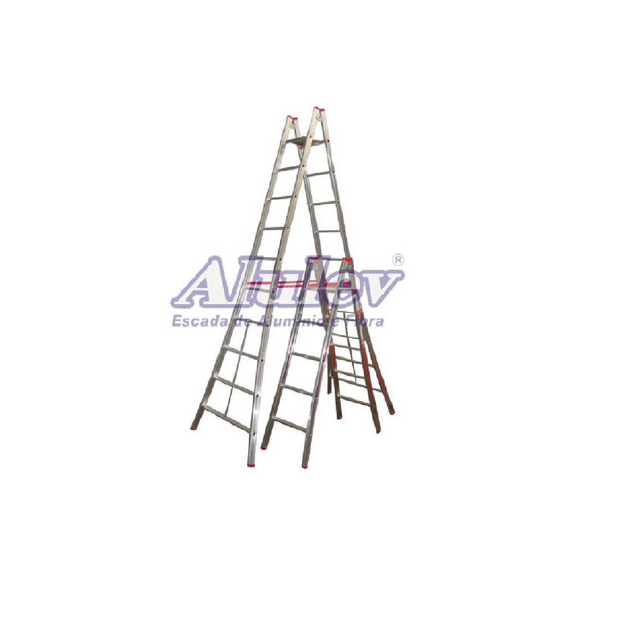 ESCADA ALUM PINTOR DUPLA 5,4MT  2X19