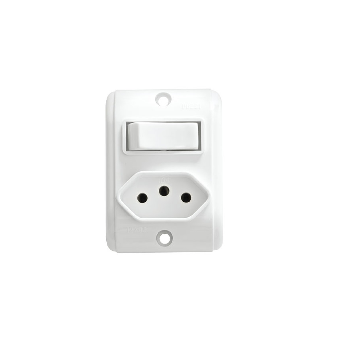 INTERRUPTOR EXTERNO  BRANCO  + TOMADA 20A - PEZZI