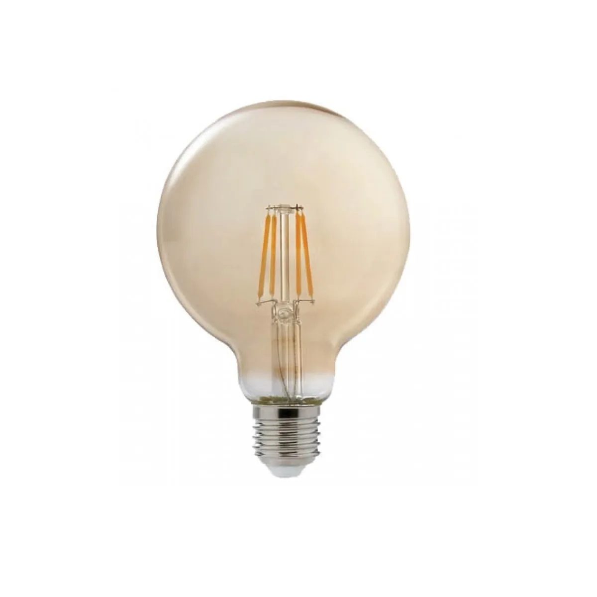 LAMPLED FILAMENTO AMBAR G125 4W 2400K