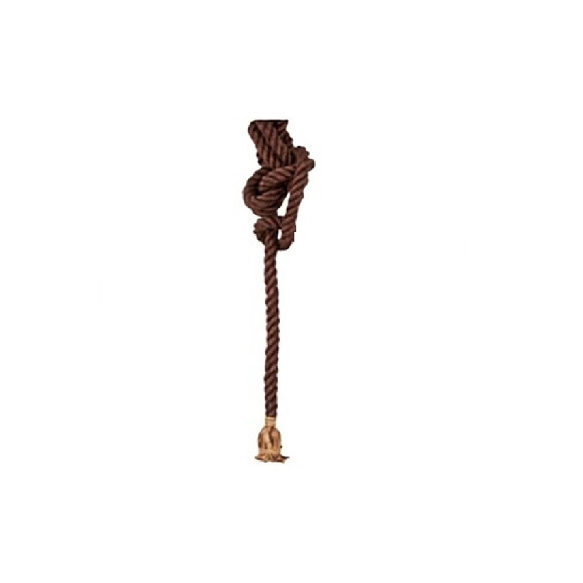 PENDENTE DE CORDA 1XE27 1,8MT MARROM MBLED