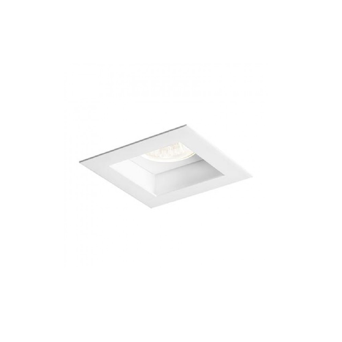 EMBUTIDO DICROICA MINI QUADRADO BR C/RECUO - NORDECOR