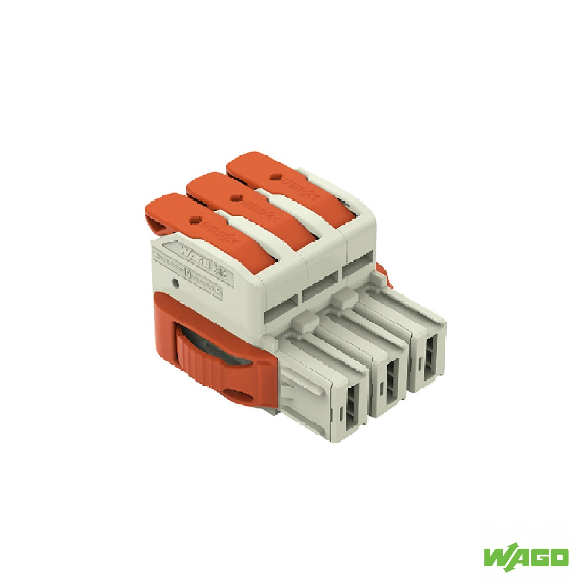 CONECTOR MACHO E FEMEA 4 CONEXAO EM PARALELO 0,75/25MM WAGO